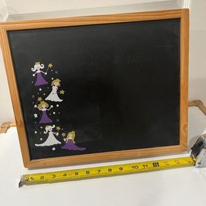 Kids chalkboard and art tub
